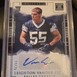 Leighton Vander Esch Impeccable Trading Card